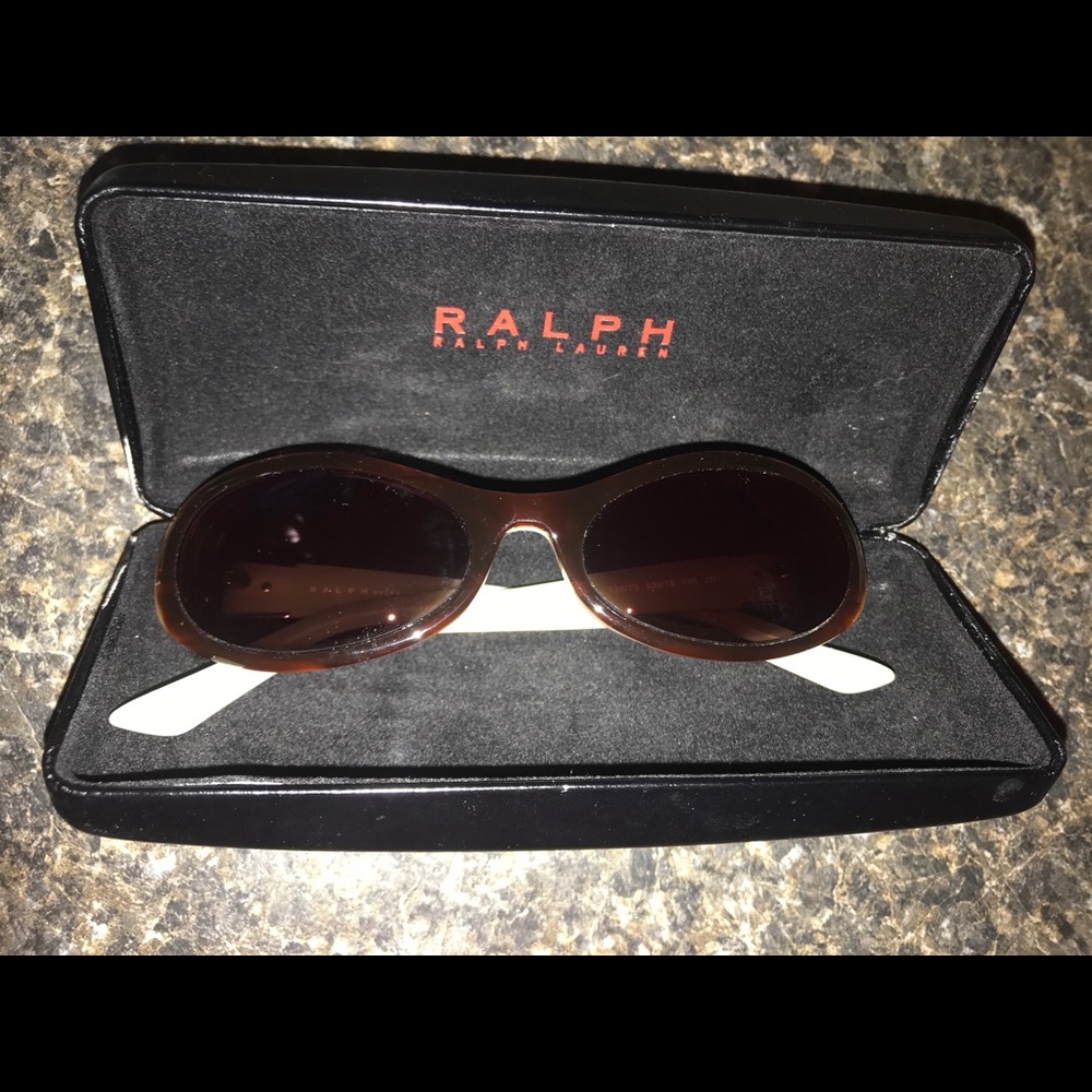 Ralph Lauren sun glasses w case